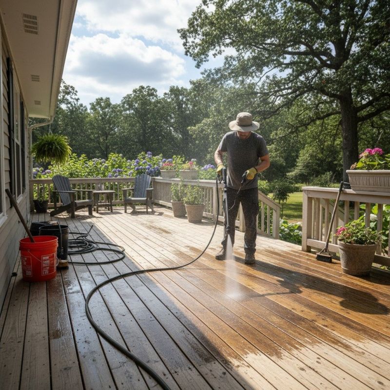 Exterior Deck Sanding