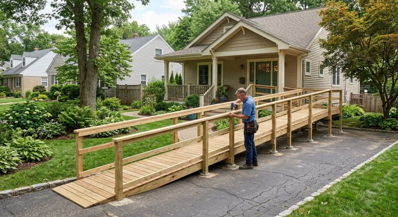 Deck Ramp Construction in Kansas City, KS